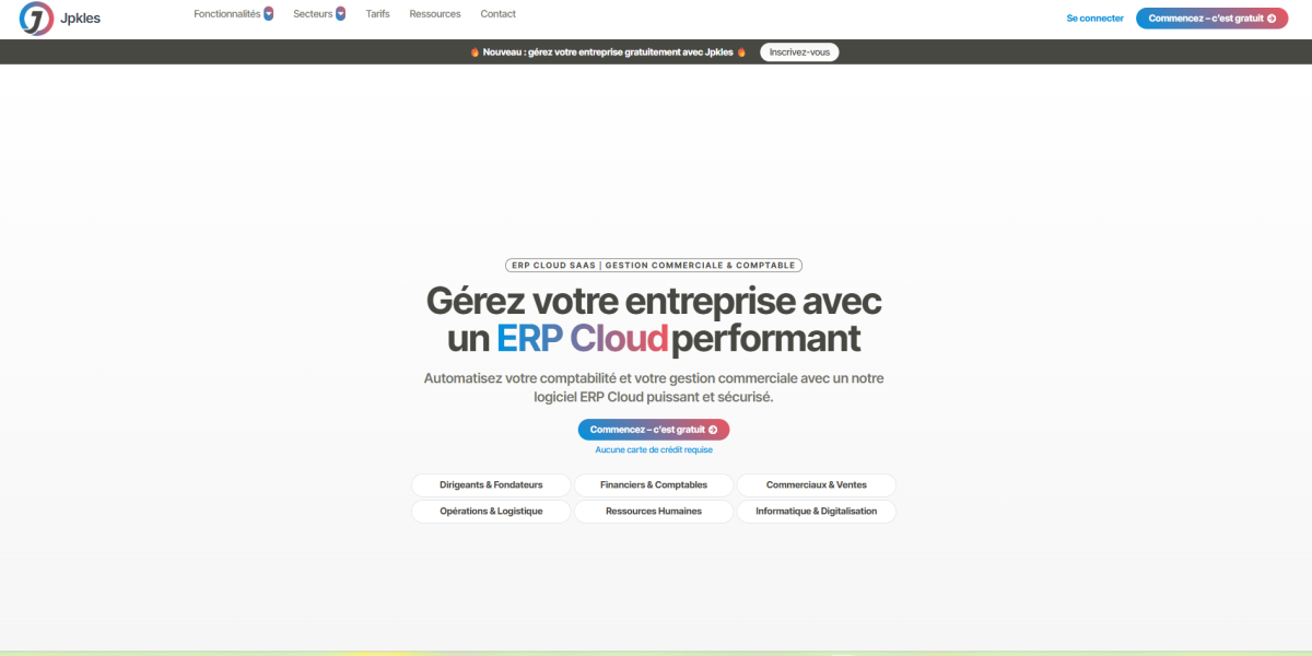 JPKLES - Éditeur de logiciel de gestion